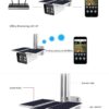 Solar wifi security camera, tuya intergrated